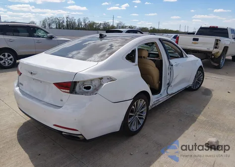 2016 Hyundai Genesis 3.8 from USA, damaged, VIN KMHGN4JE9GU127829